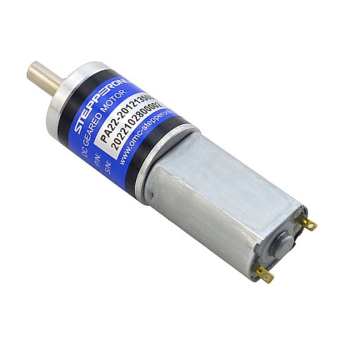 ブラシ付き 12V DC ギアモーター1.1Kg.cm/98RPM w/ 107:1 遊星ギアボックス ブラシ付き 12V DC ギアモーター1.1Kg.cm/98RPM w/ 107:1 遊星ギアボックス