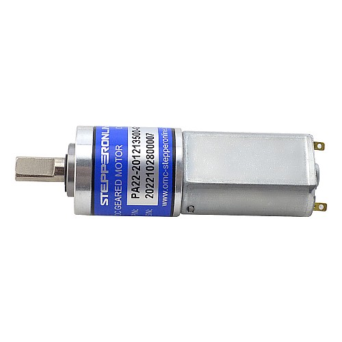 ブラシ付き 12V DC ギアモーター0.23Kg.cm/552RPM w/ 19:1 遊星ギアボックス ブラシ付き 12V DC ギアモーター0.23Kg.cm/552RPM w/ 19:1 遊星ギアボックス