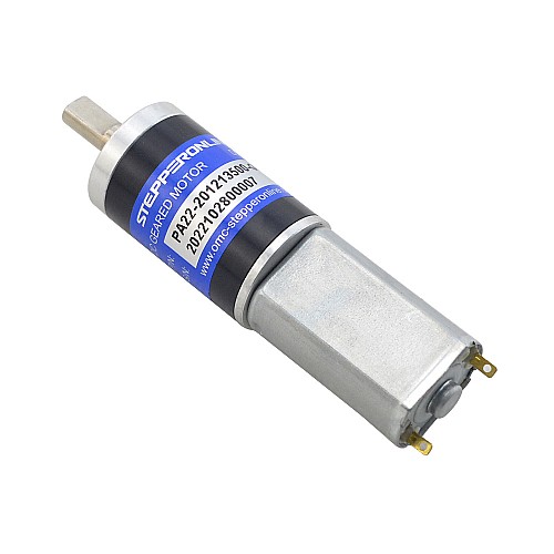 ブラシ付き 12V DC ギアモーター2.7Kg.cm/34.5RPM w/ 304:1 遊星ギアボックス ブラシ付き 12V DC ギアモーター2.7Kg.cm/34.5RPM w/ 304:1 遊星ギアボックス