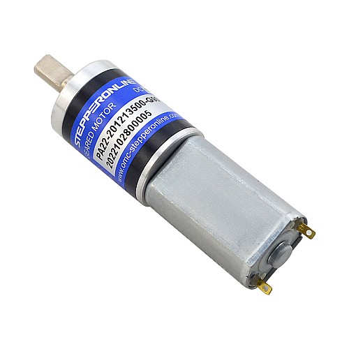 ブラシ付き 12V DC ギアモーター0.95Kg.cm/116RPM w/ 90.25:1 遊星ギアボックス ブラシ付き 12V DC ギアモーター0.95Kg.cm/116RPM w/ 90.25:1 遊星ギアボックス