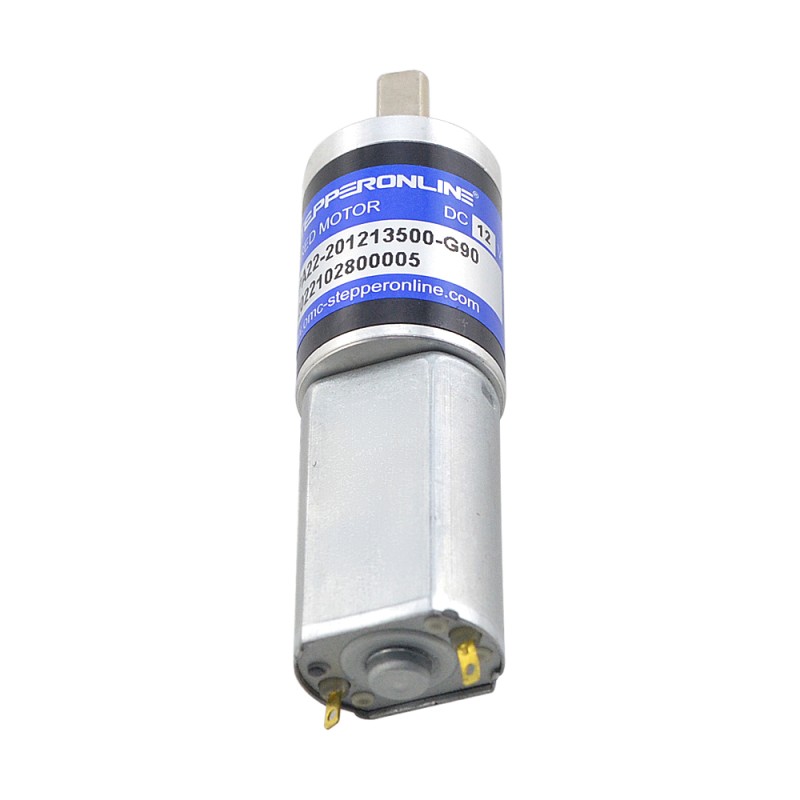 CN 発売中 - ブラシ付き 12V DC ギアモーター0.95Kg.cm/116RPM w/ 90.25:1 遊星ギアボックス - CN-PA22-201213500-G90 | StepperOnline