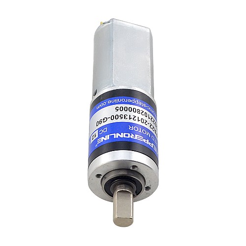 ブラシ付き 12V DC ギアモーター0.95Kg.cm/116RPM w/ 90.25:1 遊星ギアボックス ブラシ付き 12V DC ギアモーター0.95Kg.cm/116RPM w/ 90.25:1 遊星ギアボックス