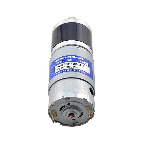 ブラシ付き 24V DC ギアモーター3.4Kg.cm/172RPM w/ 19.2:1 遊星ギアボックス ブラシ付き 24V DC ギアモーター3.4Kg.cm/172RPM w/ 19.2:1 遊星ギアボックス