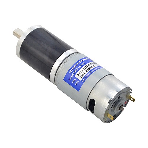 ブラシ付き 24V DC ギアモーター30Kg.cm/12.5RPM w/ 264:1 遊星ギアボックス ブラシ付き 24V DC ギアモーター30Kg.cm/12.5RPM w/ 264:1 遊星ギアボックス