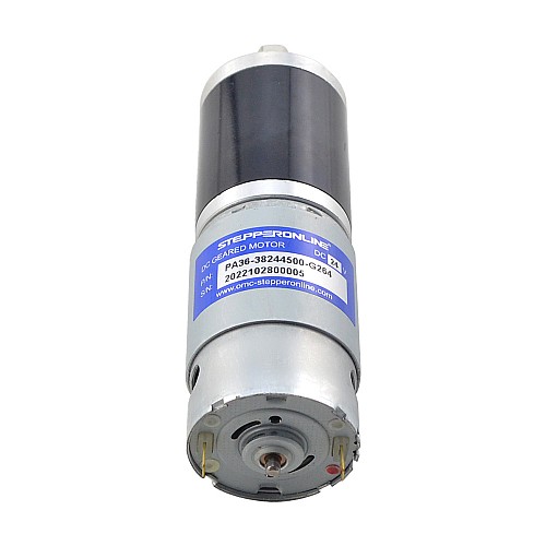ブラシ付き 24V DC ギアモーター30Kg.cm/12.5RPM w/ 264:1 遊星ギアボックス ブラシ付き 24V DC ギアモーター30Kg.cm/12.5RPM w/ 264:1 遊星ギアボックス