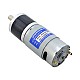 ブラシ付き 24V DC ギアモーター4.7Kg.cm/123RPM w/ 26.8:1 遊星ギアボックス