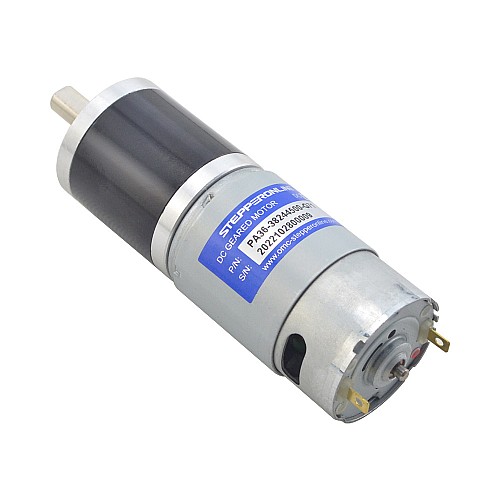 ブラシ付き 24V DC ギアモーター11Kg.cm/46RPM w/ 71:1 遊星ギアボックス ブラシ付き 24V DC ギアモーター11Kg.cm/46RPM w/ 71:1 遊星ギアボックス