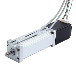 Nema 11 ボールねじ 電動シリンダー 1.0A ストローク 40mm 0.1Nm(14.16oz.in) リード 1mm(0.03937") リミットスイッチ付き