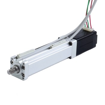 Nema 8 ボールねじ 電動シリンダー 0.5A ストローク 40mm 0.02Nm(2.83oz.in) リード 1mm(0.03937")リミットスイッチ付き