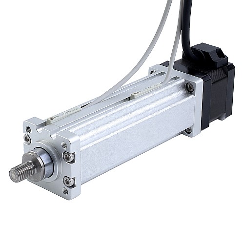 Nema 14 ボールねじ 電動シリンダー 1.5A ストローク 50mm 0.14Nm(19.83oz.in) リード 2mm(0.07874") 磁気スイッチ付き - LCB14S13BAB15-50D | StepperOnline