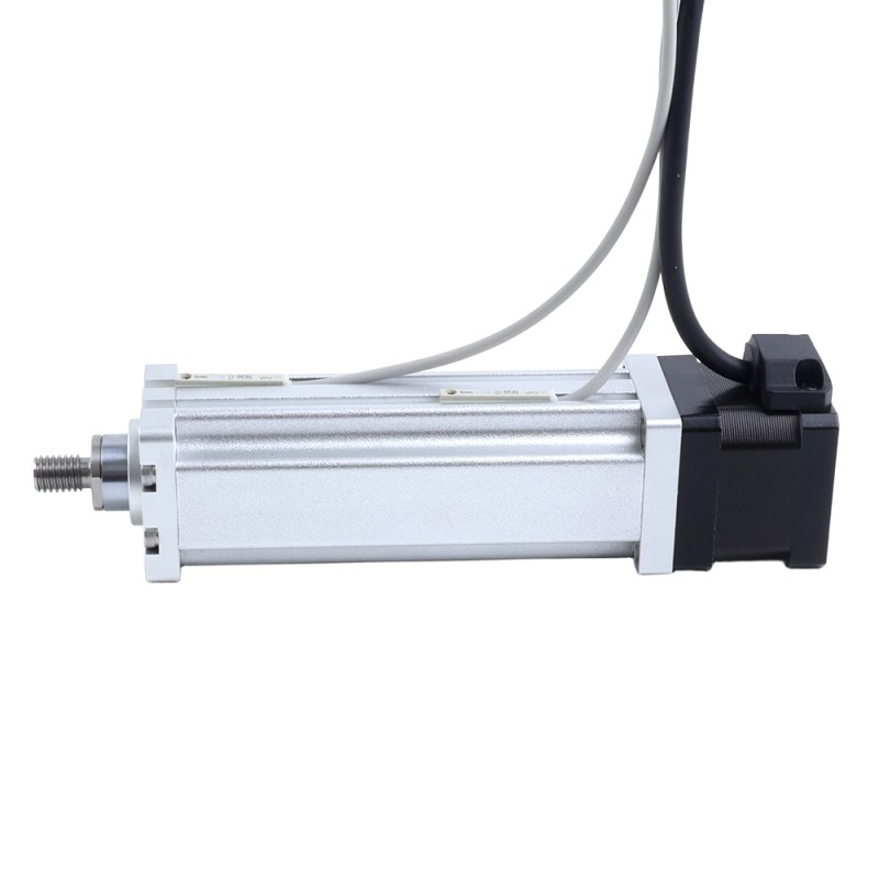 Nema 14 ボールねじ 電動シリンダー 1.5A ストローク 100mm 0.14Nm(19.83oz.in) リード 2mm(0.07874)リミットスイッチ付き - LCB14S13BAB15-100D | StepperOnline