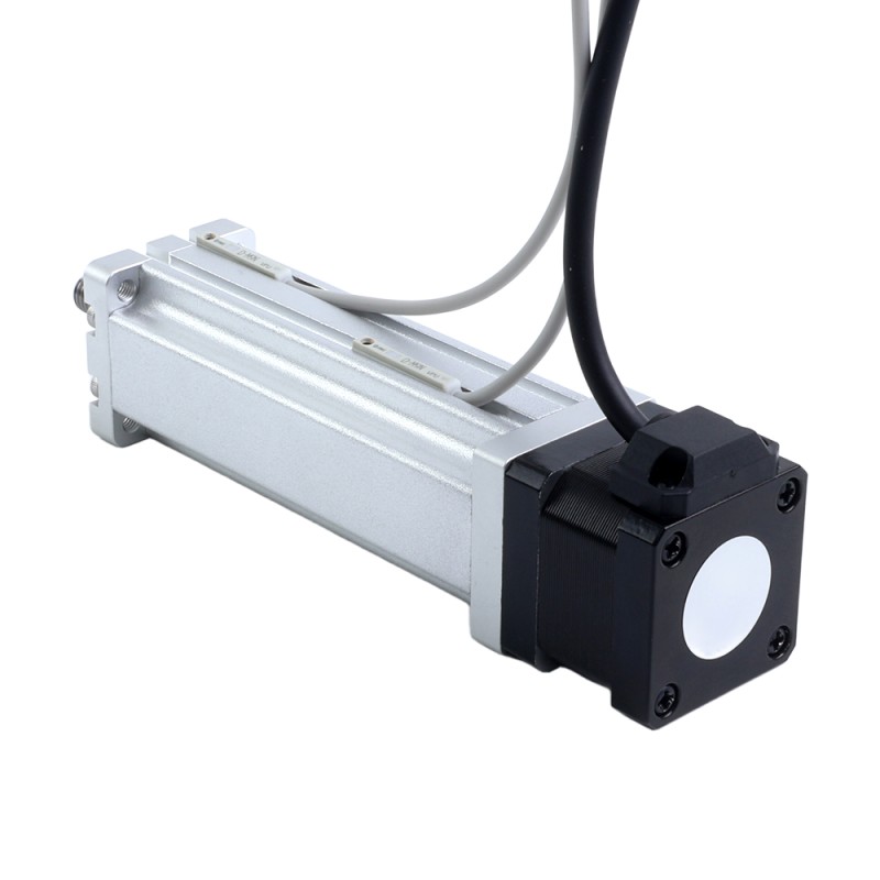 Nema 14 ボールねじ 電動シリンダー 1.5A ストローク 100mm 0.14Nm(19.83oz.in) リード 2mm(0.07874)リミットスイッチ付き - LCB14S13BAB15-100D | StepperOnline