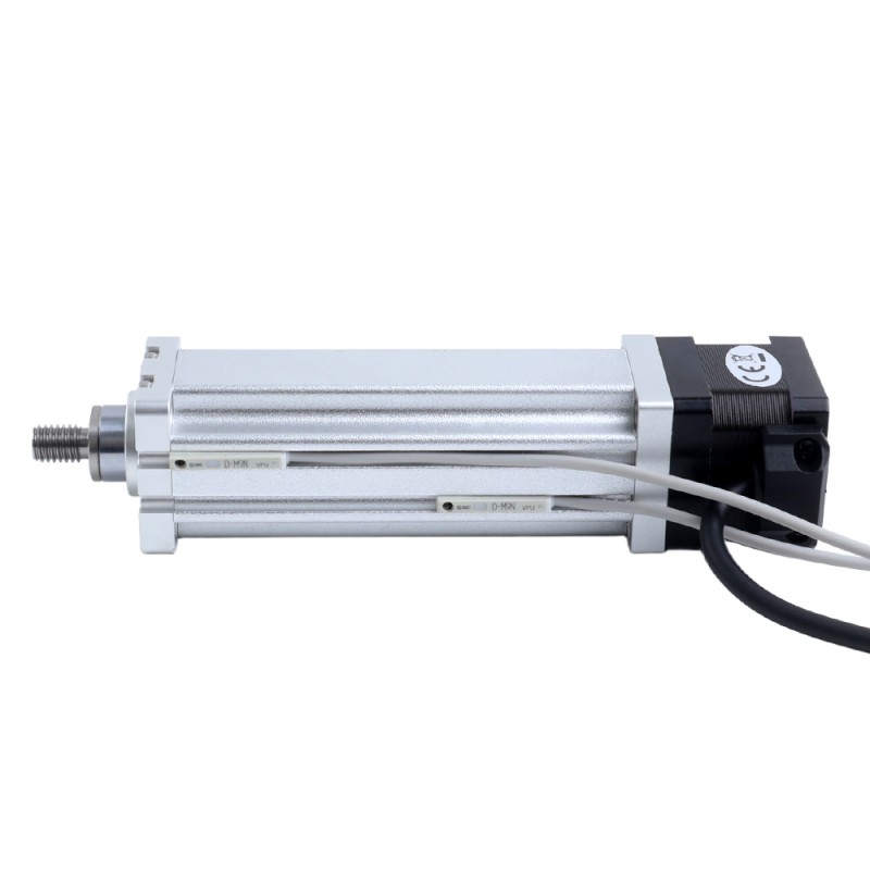 Nema 14 ボールねじ 電動シリンダー 1.5A ストローク 100mm 0.14Nm(19.83oz.in) リード 2mm(0.07874)リミットスイッチ付き - LCB14S13BAB15-100D | StepperOnline