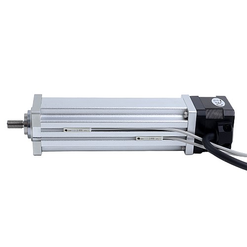 Nema 17 ボールねじ 電動シリンダー 1.5A ストローク 75mm 0.25Nm(35.40oz.in) リード 5mm(0.19685") 磁気スイッチ付き - LCB17S13BVL15-75D | StepperOnline
