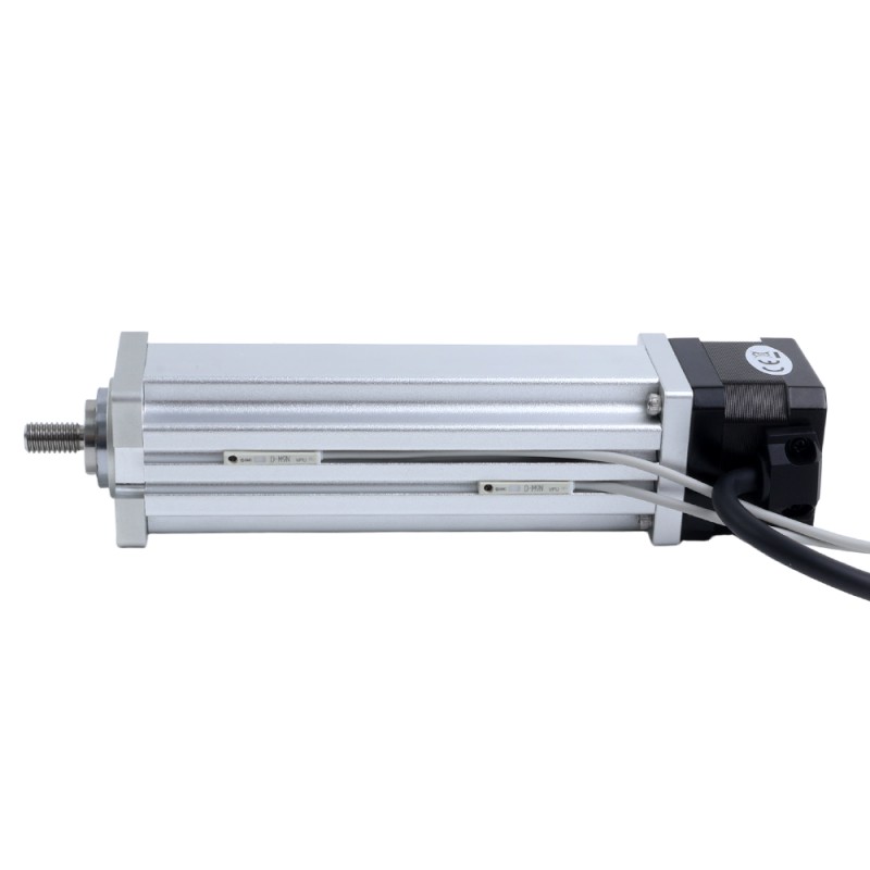 Nema 17 ボールねじ 電動シリンダー 1.5A ストローク 75mm 0.25Nm(35.40oz.in) リード 5mm(0.19685)リミットスイッチ付き - LCB17S13BVL15-75D | StepperOnline