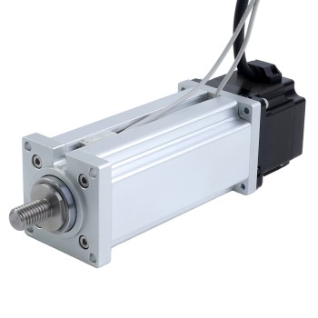 Nema 23 ボールねじ 電動シリンダー 4.0A ストローク 200mm 2.0Nm(283.22oz.in) リード 5mm(0.19685")リミットスイッチ付き