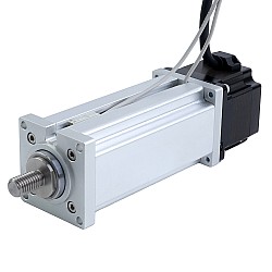 Nema 23 ボールねじ 電動シリンダー 3.0A ストローク 75mm 0.8Nm(113.29oz.in) リード 10mm(0.393701") 磁気スイッチ付き