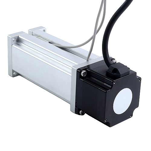 Nema 23 ボールねじ 電動シリンダー 3.0A ストローク 75mm 0.8Nm(113.29oz.in) リード 10mm(0.393701") 磁気スイッチ付き - LCB23S18B1L30-75D | StepperOnline