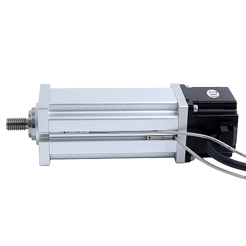 Nema 23 ボールねじ 電動シリンダー 3.0A ストローク 75mm 0.8Nm(113.29oz.in) リード 10mm(0.393701") 磁気スイッチ付き - LCB23S18B1L30-75D | StepperOnline