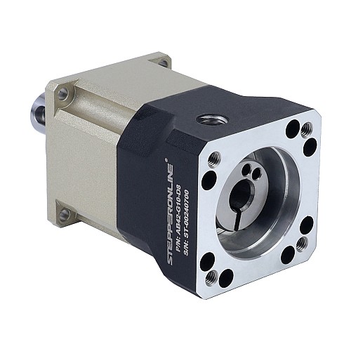 AB シリーズ 42mm 10:1 ヘリカル遊星減速機 バックラッシュ 3arcmin サーボ モーター用 IP65 - AB42-G10-D8 | StepperOnline