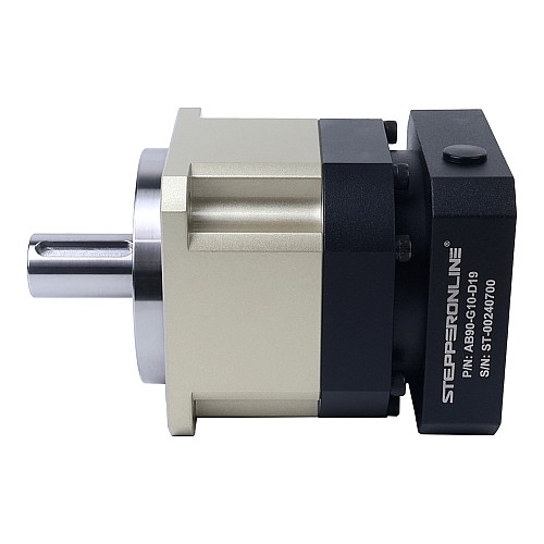 AB シリーズ 90mm 10:1 ヘリカル遊星減速機 バックラッシュ 5arcmin サーボ モーター用 IP65 - AB90-G10-D19 | StepperOnline