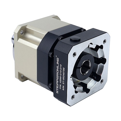AB シリーズ 90mm 10:1 ヘリカル遊星減速機 バックラッシュ 5arcmin サーボ モーター用 IP65 - AB90-G10-D19 | StepperOnline