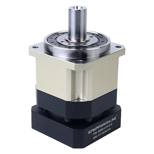 AB シリーズ 90mm 10:1 ヘリカル遊星減速機 バックラッシュ 5arcmin サーボ モーター用 IP65 - AB90-G10-D19 | StepperOnline