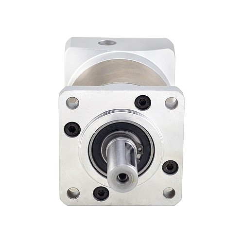 EG シリーズ遊星ギアボックス ギア比 50:1 バックラッシュ 20 分角 8mm シャフト用 Nema 23 ステッピング モーター EG シリーズ遊星ギアボックス ギア比 50:1 バックラッシュ 20 分角 8mm シャフト用 Nema 23 ステッピング モーター