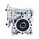 MRVR030 ウォームドライブギアボックス 10:1 比 φ9mm 入力シャフト 56B5 モーター入力フランジ付き