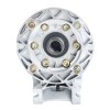 MRVR040 ウォームドライブギアボックス 7.5:1 比 φ9mm 入力シャフト 56B5 モーター入力フランジ付き