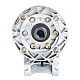 MRVR040 ウォームドライブギアボックス 60:1 比 φ14mm 入力シャフト 71B5 モーター入力フランジ付き