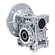 MRVR063 ウォームドライブギアボックス 60:1 比 φ24mm 入力シャフト 90B14 モーター入力フランジ付き