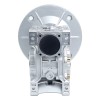 MRVR063 ウォームドライブギアボックス 100:1 比 φ14mm 入力シャフト 71B5 モーター入力フランジ付き
