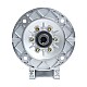 MRVR063 ウォームドライブギアボックス 60:1 比 φ24mm 入力シャフト 90B14 モーター入力フランジ付き