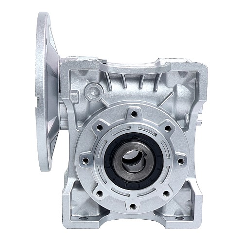 MRVR075 ウォームドライブギアボックス 7.5:1 比 φ24mm 入力シャフト 90B14 モーター入力フランジ付き MRVR075 ウォームドライブギアボックス 7.5:1 比 φ24mm 入力シャフト 90B14 モーター入力フランジ付き