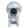 MRVR075 ウォームドライブギアボックス 100:1 比 φ19mm 入力シャフト 80B14 モーター入力フランジ付き