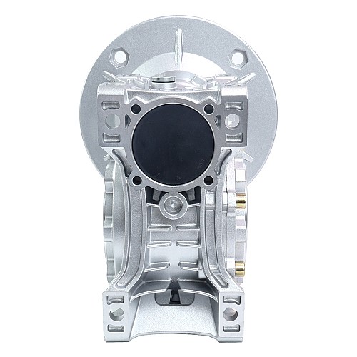 MRVR075 ウォームドライブギアボックス 7.5:1 比 φ24mm 入力シャフト 90B14 モーター入力フランジ付き MRVR075 ウォームドライブギアボックス 7.5:1 比 φ24mm 入力シャフト 90B14 モーター入力フランジ付き