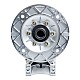 MRVR075 ウォームドライブギアボックス 7.5:1 比 φ24mm 入力シャフト 90B14 モーター入力フランジ付き MRVR075 ウォームドライブギアボックス 7.5:1 比 φ24mm 入力シャフト 90B14 モーター入力フランジ付き