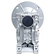 MRVR090 ウォームドライブギアボックス 100:1 比 φ19mm 入力シャフト 80B14 モーター入力フランジ付き