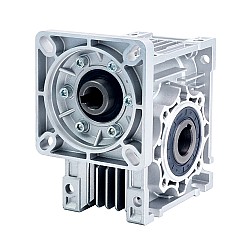 5:1 ウォームギアボックス NMRV50 ウォームギア減速機 19mm 入力シャフト径