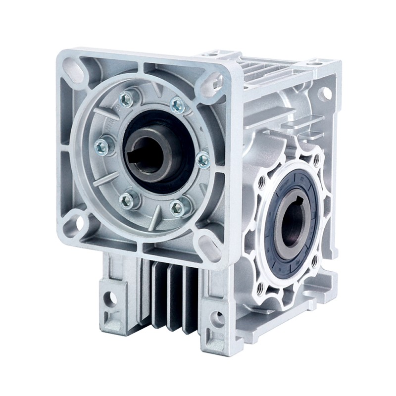 30:1 ウォーム ギアボックス NMRV50 ウォーム ギア減速機 19mm 入力シャフト径