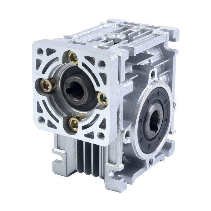 15:1 ウォームギアボックス YRV30 ウォームギア減速機 11mm 入力シャフト径 - YRV30-G15-D11 | StepperOnline