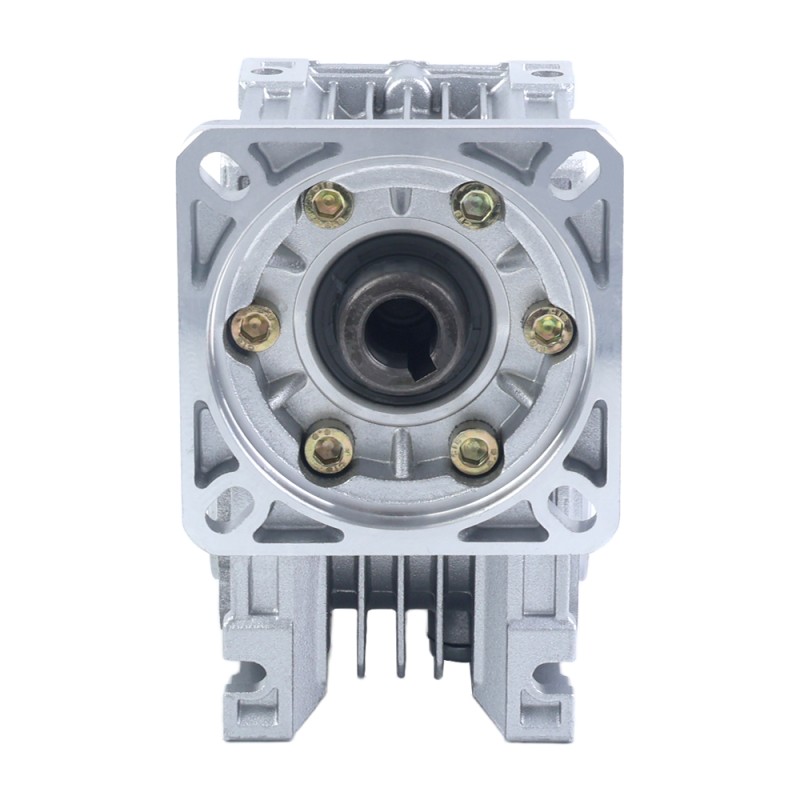 10:1 ウォームギアボックス YRV40 ウォームギア減速機 14mm 入力シャフト径 - YRV40-G10-D14 | StepperOnline
