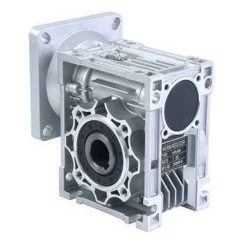 20:1 ウォームギアボックス YRV50 ウォームギア減速機 19mm 入力シャフト径