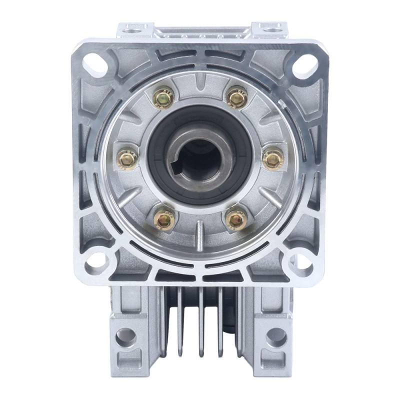10:1 ウォームギアボックス YRV50 ウォームギア減速機 19mm 入力シャフト径 - YRV50-G10-D19 | StepperOnline