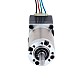 Nema 11 ステッピングモーター バイポーラ L=33mm 減速比100:1 EGシリーズプラネタリーギアボックス - 11HS12-0704S-EGS100 | StepperOnline