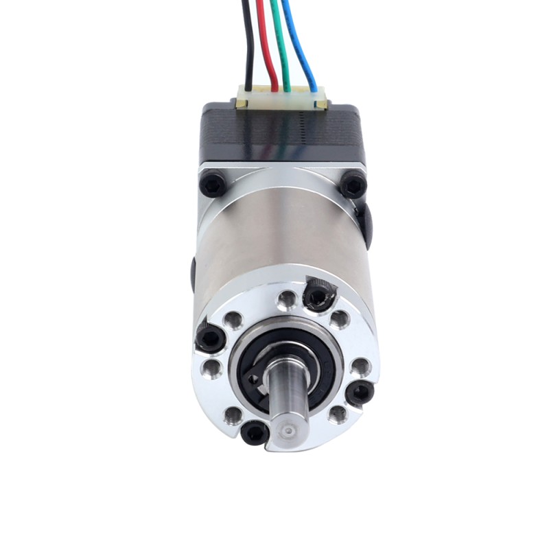 Nema 11 ステッピングモーター バイポーラ L=33mm 減速比100:1 EGシリーズプラネタリーギアボックス - 11HS12-0704S-EGS100 | StepperOnline