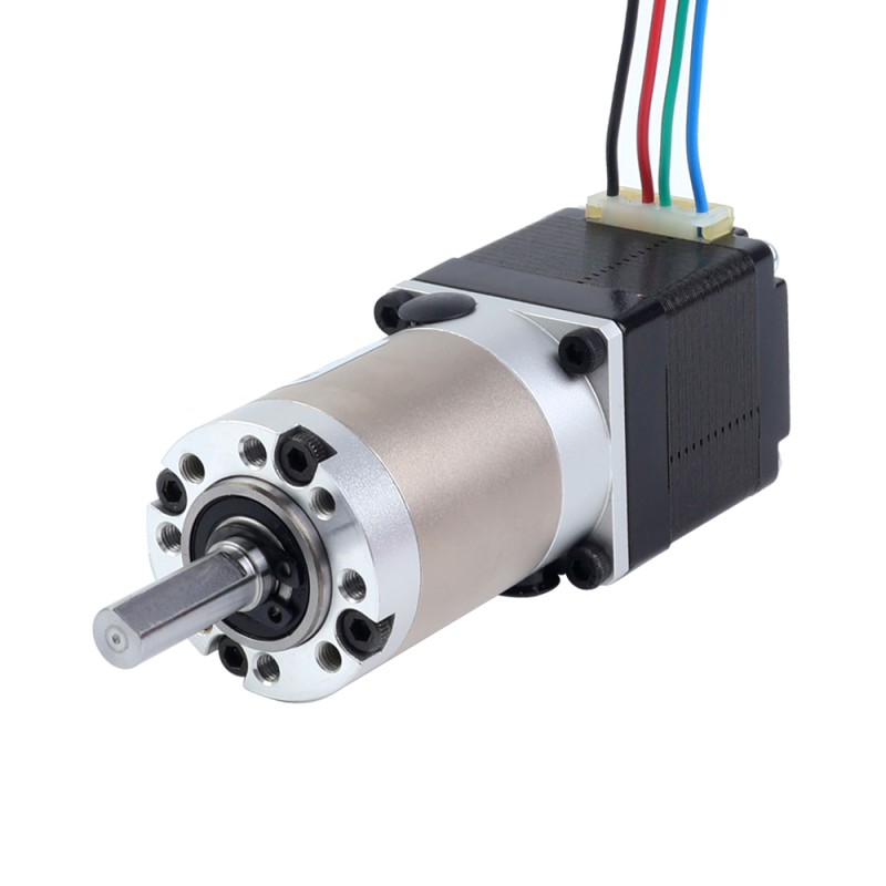 Nema 11 ステッピングモーター バイポーラ L=33mm 減速比50:1 EGシリーズプラネタリーギアボックス - 11HS12-0704S-EGS50 | StepperOnline