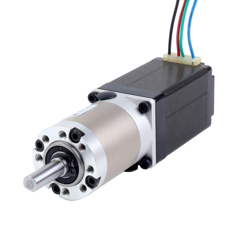 Nema 11 ステッピングモーター バイポーラ L=51mm 減速比20:1 EGシリーズプラネタリーギアボックス - 11HS20-0704S-EGS20 | StepperOnline