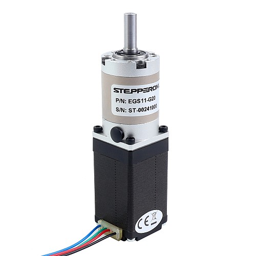 Nema 11 ステッピングモーター バイポーラ L=51mm 減速比20:1 EGシリーズプラネタリーギアボックス - 11HS20-0704S-EGS20 | StepperOnline